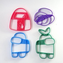 cookie cutters among us sharp cookies amongus 3d print model - Mito3D
