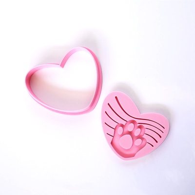 cookie cutters international trans day of visibility 2023 cutter cat polymer baking pride 3d print model - Mito3D