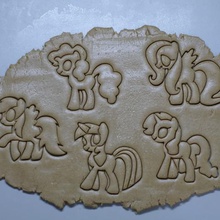 cookie cutter piccolo pony casa cartone animato littlepony animale cavallo 3d print model - Mito3D