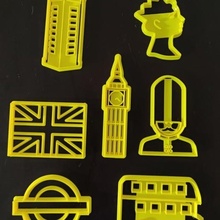 cookie cutters london set tool 3d print model - Mito3D