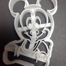 cookie cutters mickey mouse cutter kitchen 3d print model - Mito3D