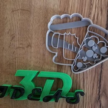 os cortadores de pizza a casa o dia dos namorados cerveja cookies 3d print model - Mito3D