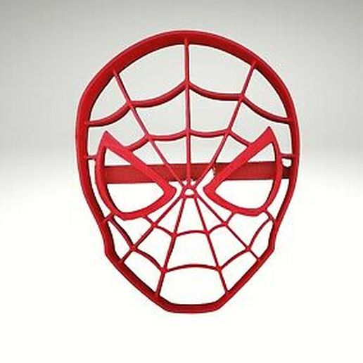 cookie cutters spiderman cutter kitchen 3D print model - Mito3D