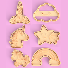 cookie cutters unicorn 3d print model - Mito3D