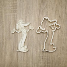cookie forma di cane bassotto 2 casa timbro cookie-forma cookie-stamp cucina 3d print model - Mito3D