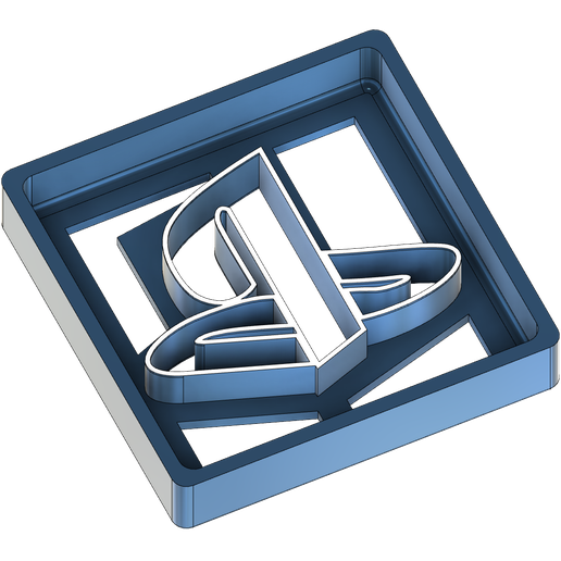 biscuit logo playstation outil ps2 ps3 ps4 ps5 outils gadget psn 3D print model - Mito3D