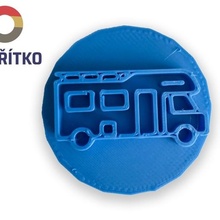 biscuit timbre + coupeur caravane cuire cuisine voiture 3d print model - Mito3D
