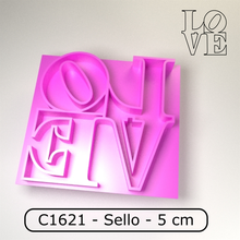 biscotto francobollo cortante galletitas sello amore San Valentino giorno 3d print model - Mito3D