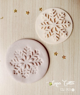 biscuit timbre flocon neige Noël biscuits joint cuisinier copodieve Masse 3d print model - Mito3D