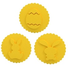 biscuit timbres coupeur timbre lapin Pâques Oeuf 3d print model - Mito3D
