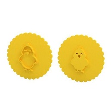 cookie stamps cutter stamp chicken easter 3d print model - Mito3D