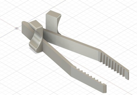 cookie tongs 3d print model - Mito3D