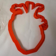 cookiecutter coração casa 3d print model - Mito3D
