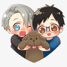 cookies cutter - yuri ice victor & home bakery fondan cutters 3d print model - Mito3D