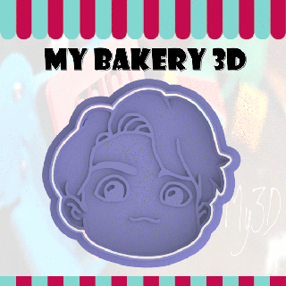 cookies cutter emporte-pi ce bts bakery kek ausstecher biscuits cookie fondant 3d print model - Mito3D