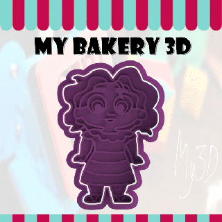 galletas cortador emporte pi ce Galleta cortadores fondant encanto panadería kek ausstecher 3d print model - Mito3D