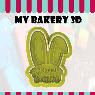 galletas cortador emporte pi ce Galleta cortadores fondant Pascua Resurrección panadería kek ausstecher 3d print model - Mito3D
