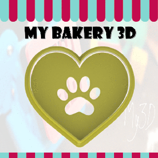 cookies cutter emporte-pi ce cookie cutters fondant mascotas pets dog bakery kek ausstecher biscuits 3d print model - Mito3D