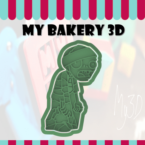 biscotti taglierina emporte pi ce biscotto frese fondente impianti vs zombie forno kek ausstecher 3D print model - Mito3D