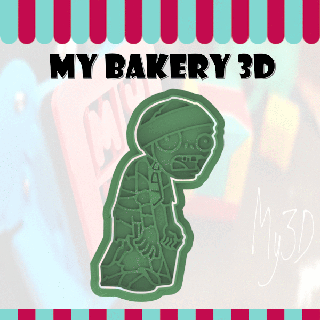 galletas cortador emporte pi ce Galleta cortadores fondant plantas vs zombies panadería kek ausstecher 3d print model - Mito3D