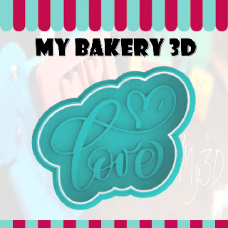 biscotti taglierina emporte pi ce biscotto frese fondente san San Valentino forno kek ausstecher 3d print model - Mito3D