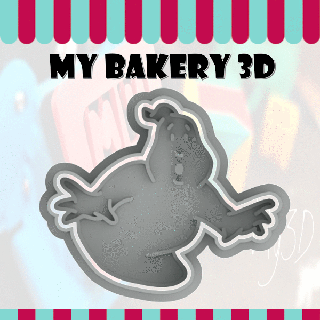 cookies cutter emporte-pi ce ghostbusters bakery kek ausstecher emporte-pi ce biscuits cutter cookie cookies cutter bakery cutter cookies fondant  3d print model - Mito3D