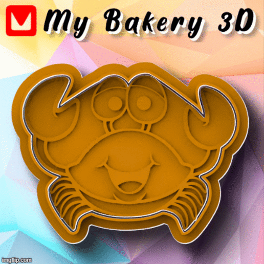 cookies cutter emporte-pi ce seafood cookie cutters home octopus fish whale horse sea crab ocean marine my3d mybakery3d bakery kek ausstecher biscuits 3D print model - Mito3D
