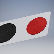 placa de cozedura dinette jogo assadeira 3d print model - Mito3D