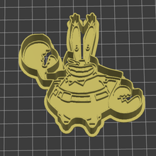 kurabiye kesici sponge bob krablar 3d print model - Mito3D