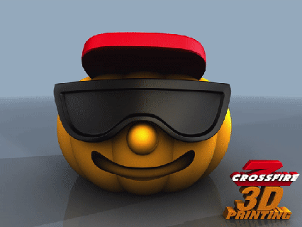 cool pumpkin Bruxas abóbora 3d print model - Mito3D