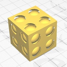frio cubo agitarse 3d print model - Mito3D