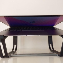 cool foldable laptop stand 3d print model - Mito3D
