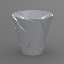 havalı cam geometri art solidwoks 3d print model - Mito3D