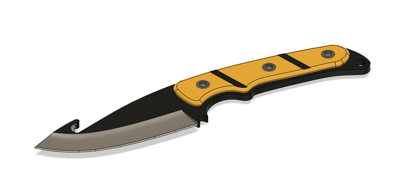 cool couteau accueil maison 3d print model - Mito3D