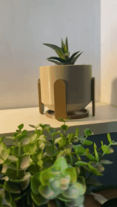 frio plantador maceta macetas jardinera suculentas plantas cactus decoracion decoraci n diseno inicio dektop oficina interior 3d print model - Mito3D