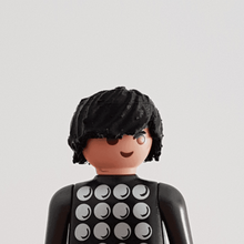Coole playmobil Haare Spiel - Spielzeug 3d print model - Mito3D