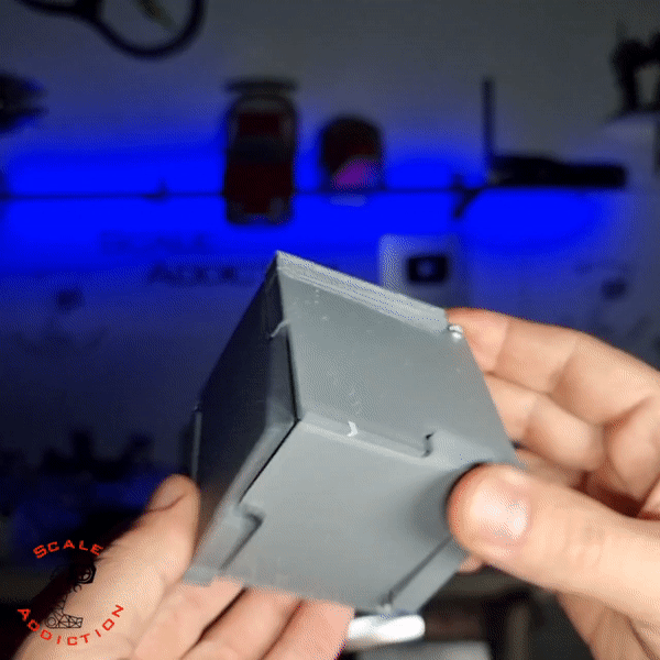 cool bague boîte bijoux cubique puzzle cadeau magnétique 3D print model - Mito3D
