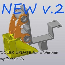 cooler update v2 wanhao duplicator i3 3d_printer_parts 3d print model - Mito3D