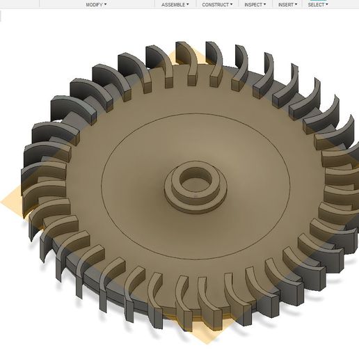 resfriamento ventilador batedeira 3D print model - Mito3D