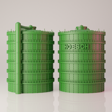 cooling water tower hoesch phoenix west industry steel ruhr area 3d print model - Mito3D