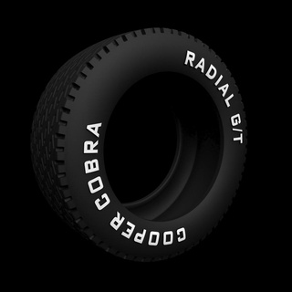 Cooper Kobra radial Reifen Gummi Rad 1 24 Rahmen Wagen Spielzeug 3d print model - Mito3D