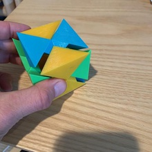 coordinare il movimento del cubo di puzzle gioco matematica arte i 3d print model - Mito3D