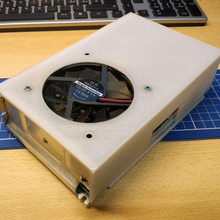 coperchio harici anycubic i3 mega çeşitli 80 mm fan ventola güç kaynağı kapak 3d print model - Mito3D