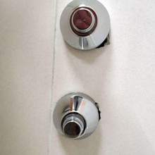 coperture per rubinetti bagno home taps hole coverage cover copri copertura buco bathroom 3d print model - Mito3D