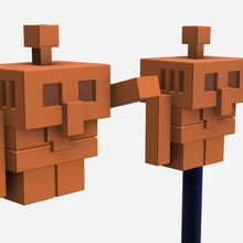 cobre golem Minecraft lápiz accesorio artilugio accesorios Arte colegio juego 3d print model - Mito3D