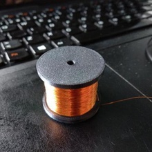 copper wire spool home organization holder magnet 3d print model - Mito3D