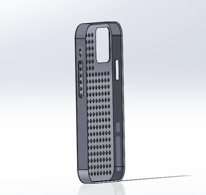 coque iphone 12 mini cas gaine alpha v4 3d print model - Mito3D