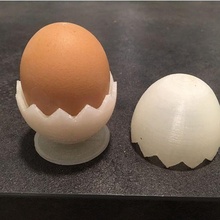 coquetier huevo taza 3d print model - Mito3D