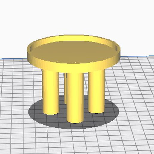 coral support 3D print model - Mito3D