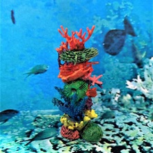 coral tower 28mm paesaggio gioco giochi mare scenario dnd subacqueo il corallo 3d print model - Mito3D